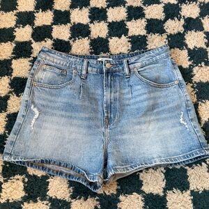 Oat New York Stretch Denim Jean Short Size 30